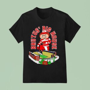 Ohio S House Brutus Big House Mascot Stadium T Shirt