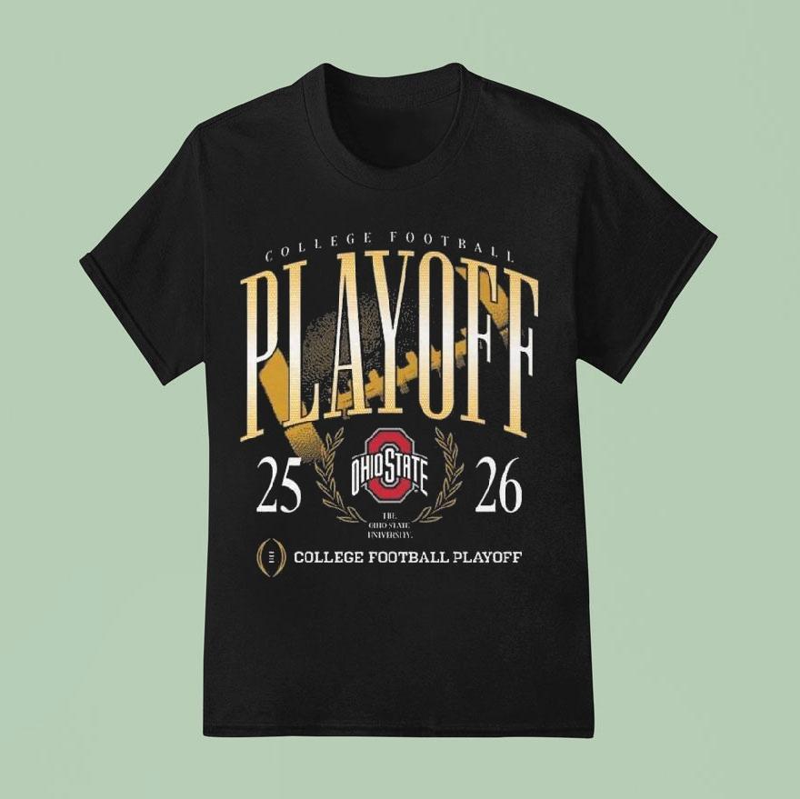 Ohio State Buckeyes College Football Playoff Heavyweigh T Shirt