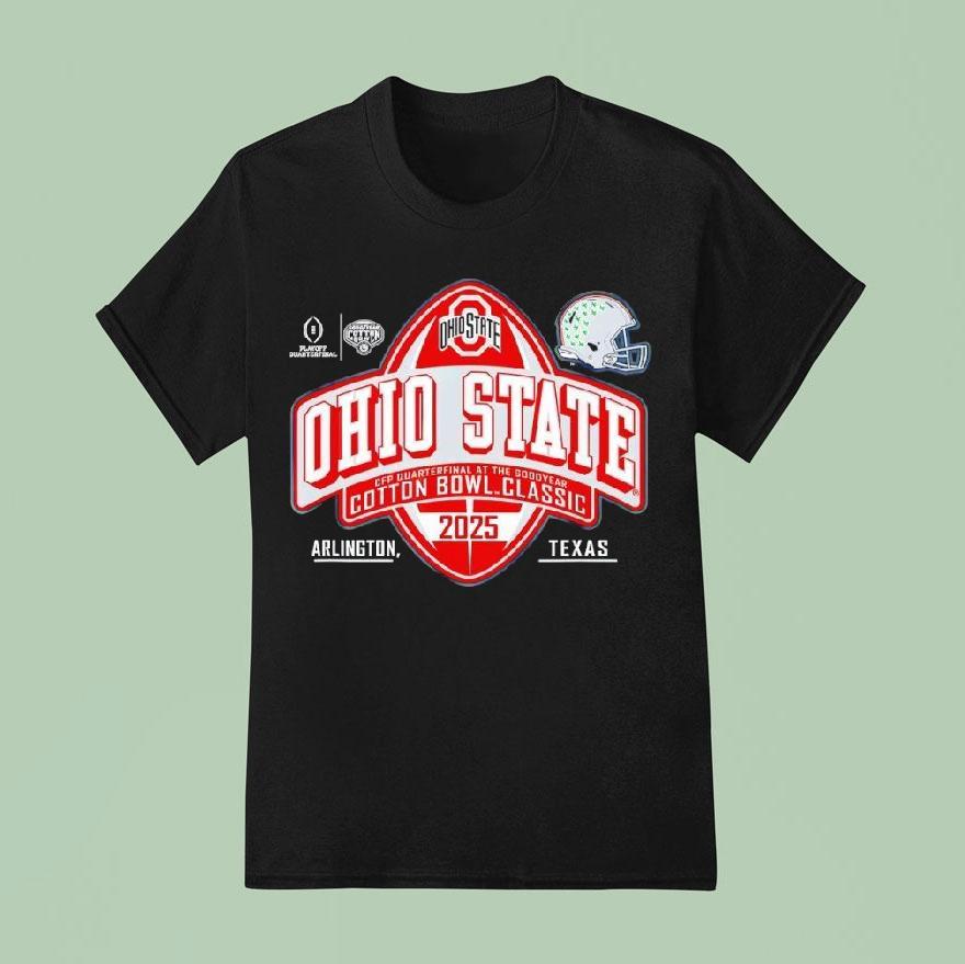 Ohio State Buckeyes Cotton Bowl Cfp Quarterfinal T Shirt