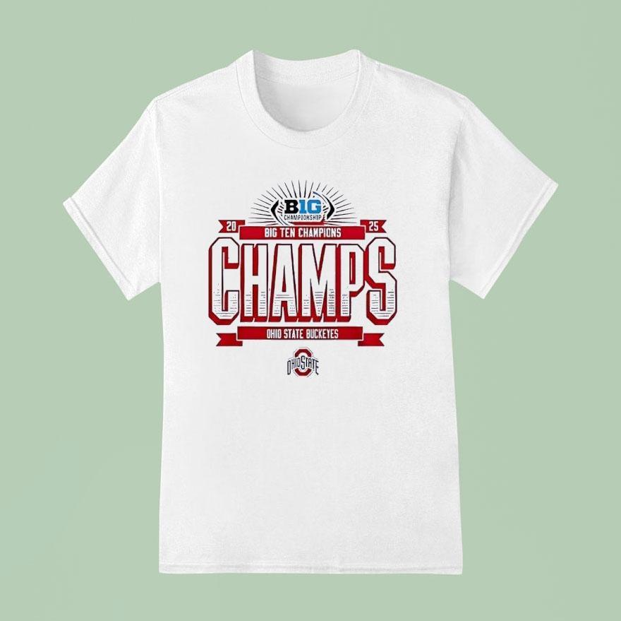 Ohio State Buckeyes Football Big Ten Championship T Shirt