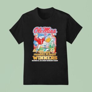 Ole Miss Rebels College Playoff Ncaa Winner Beat Tulane T Shirt
