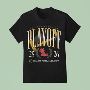 Ole Miss Rebels College Football Playoff Heavyweigh T Shirt