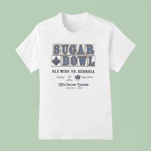 Ole Miss Vs Georgia Allstate Sugar Bowl T Shirt
