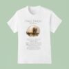 Paul Simon A Quiet Celebration Europe Tour T Shirt
