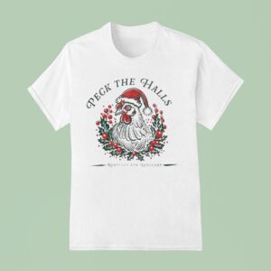 Peck The Halls Kentucky Holidays Christmas T Shirt