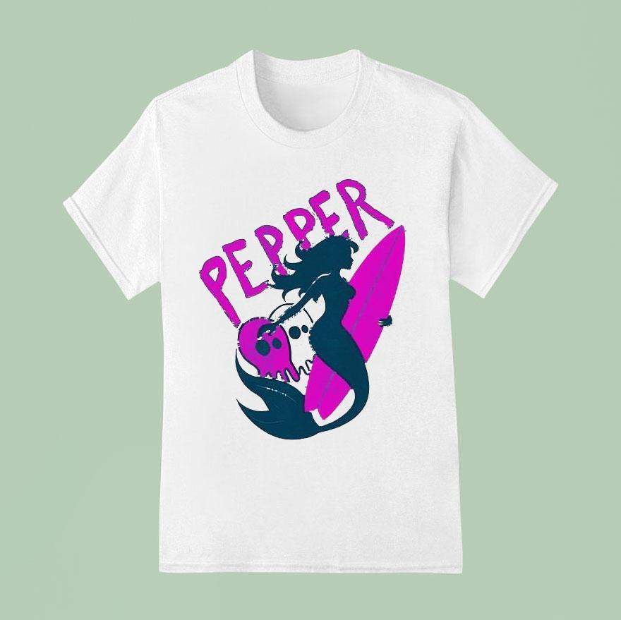 Pepper Sapphire Skullconut Mermaid T Shirt