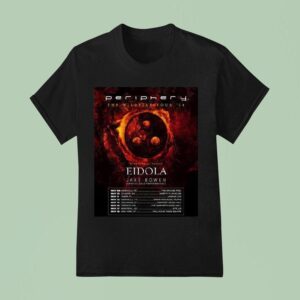Periphery The Wildfire Tour Performance Schedule T Shirt