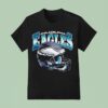 Philadelphia Eagles Gradient Helme T Shirt