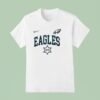 Philadelphia Eagles Nypd Th Anniversary Commitment Honor And Service Logo T Shirt