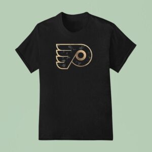 Philadelphia Flyers Brick By Brick Logo T Shirt