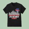 Philadelphia Phillies Red October Skyline Names T Shirt