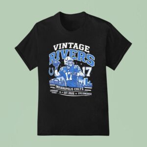 Philip Rivers Indianapolis Colts Vintage Rivers Est T Shirt