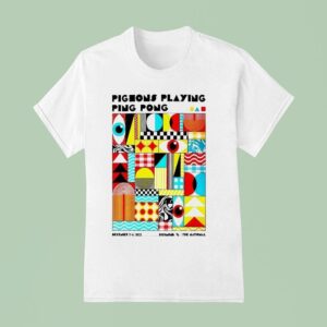 Pigeons Playing Ping Pong Dec The National Richmond Va T Shirt