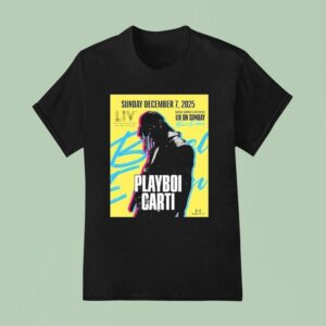 Playboi Carti Live At Liv Miami On December Basel T Shirt