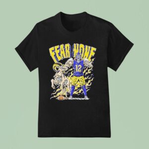 Puka Nacua Skeleton Fear None Los Angeles Rams Football T Shirt