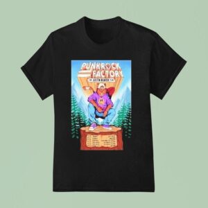 Punk Rock Factory The Justin Beaver Tour Dates T Shirt