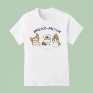 Rachel A Demita Bread Meow Mofusand Cats T Shirt