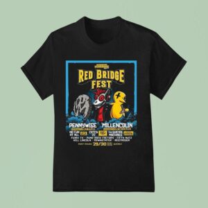 Red Bridge Fest Pennywise Millencolin Qubec Canada T Shirt