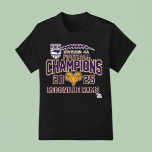 Reidsville Rams Nchsaa Division A Football Champions T Shirt