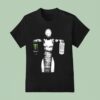 Reze Bomb Girl Csm Monster Energy Black White T Shirt