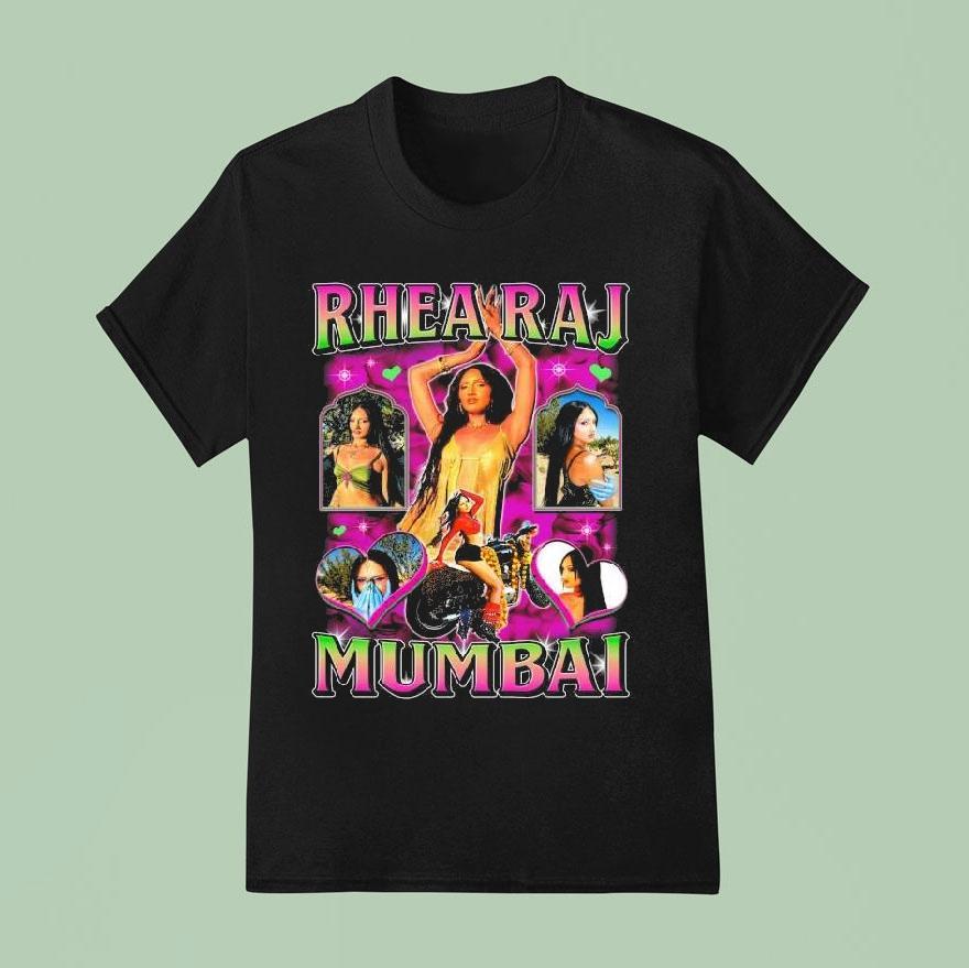 Rhea Raj X Kash Collective Mumbai Bollywood Style T Shirt