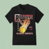Rutgers Scarlet Knights Basketball Hoops Logo T Shirt
