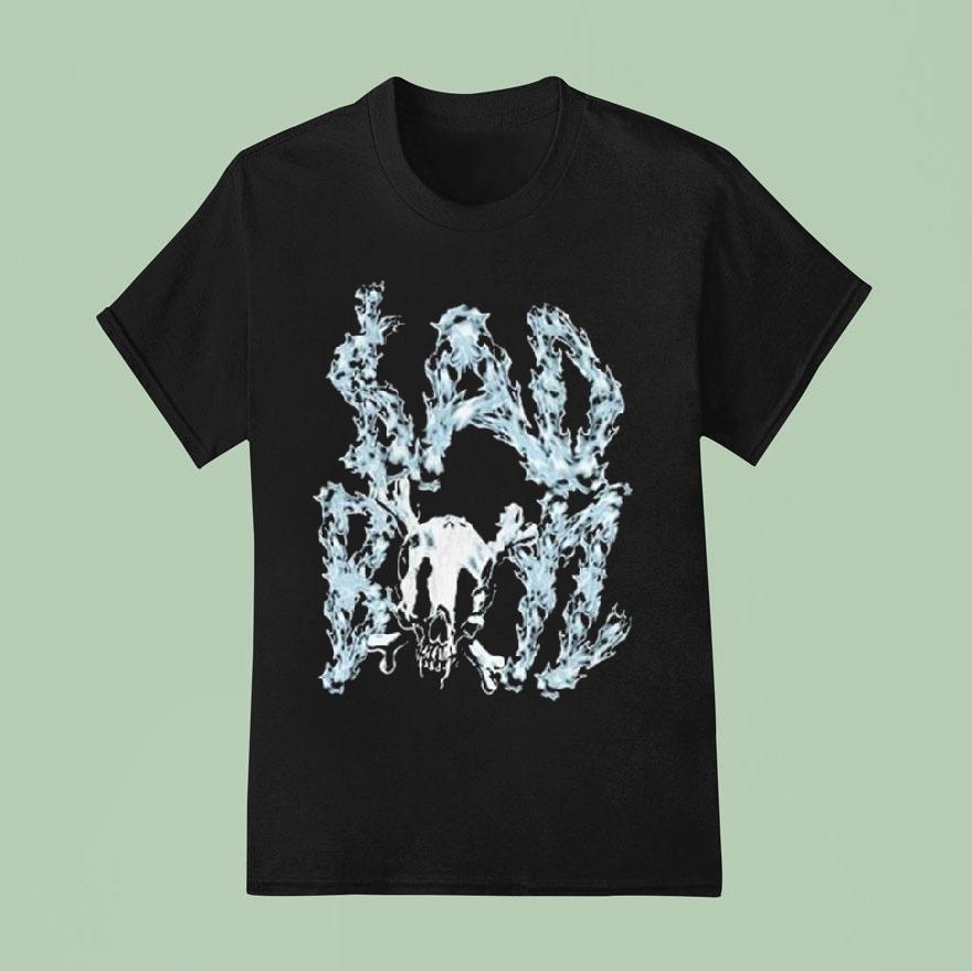 Sad Boyz Chrome Skull T Shirt