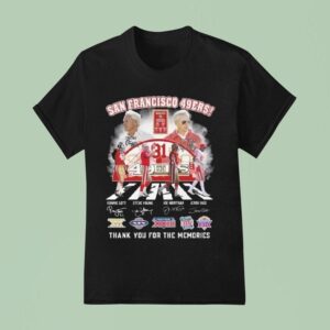 San Francisco Ers Th Thank You For The Memories Players Abbey Road Signatures Vintage T Shirt