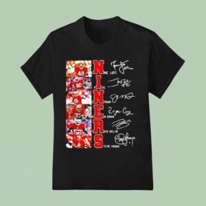 San Francisco Ers Legends Niners Signatures Of Players T Shirt