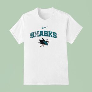 San Jose Sharks Fire Dept First In Last Out Logo T Shirt