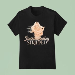 Sasha Colby Stripped Tour T Shirt