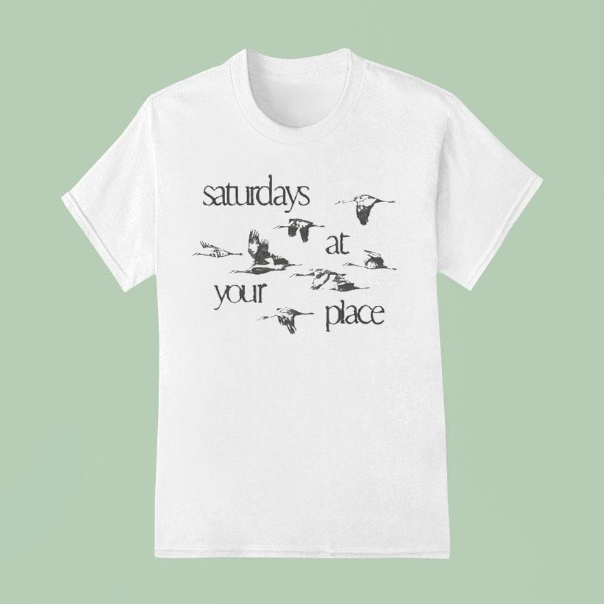 Saturdays At Your Place Birds T Shirt