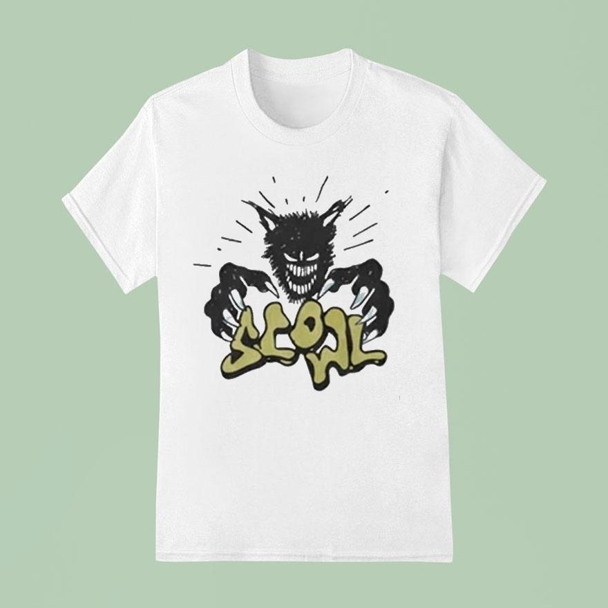 Scowl Scary Ca T Shirt