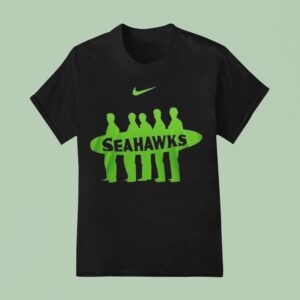 Seattle Seahawks The Beach Boys Sounds Of Summer Tour T Shirt