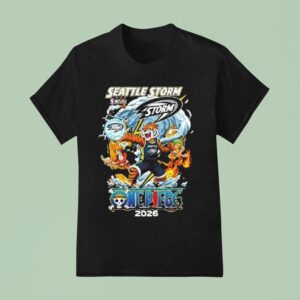 Seattle Storm X One Piece Anime T Shirt