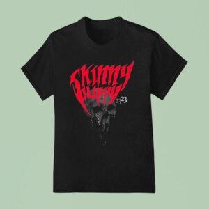 Skinny Puppy Drip Skull T Shirt