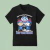 Snoopy And Charlie Brown The Peanuts New York Giants Th Anniversary T Shirt