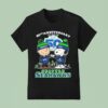 Snoopy And Charlie Brown The Peanuts Seattle Seahawks Th Anniversary T Shirt