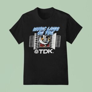 Stranger Things Harbour Jim Hopper Music Lives On Tdk T Shirt