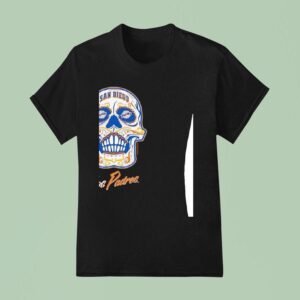 Sugar Skull Los San Diego Padres Baseball T Shirt