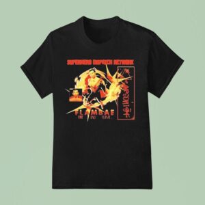 Superhero Dispatch Network Flambae Fire And Flame T Shirt