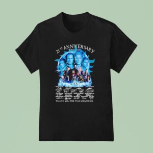 Supernatural St Anniversary Thank You For The Memories Signatures T Shirt