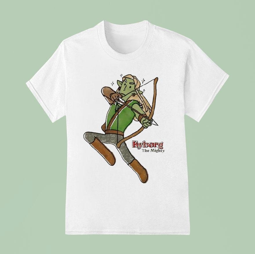 Tales From The Stinky Dragon The Legend Of Kyborg The Infinights T Shirt