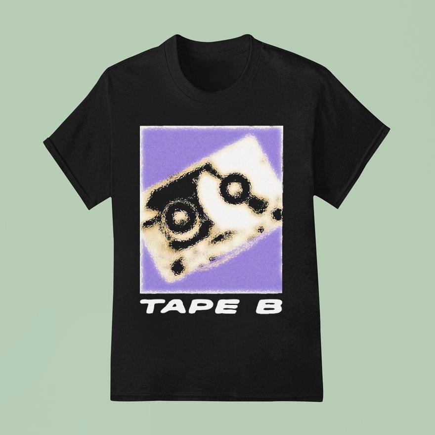 Tape B Blurry B T Shirt