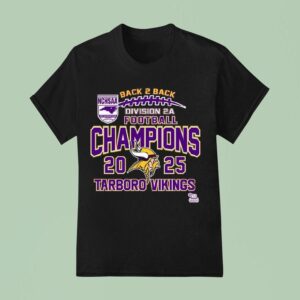 Tarboro Vikings Nchsaa Division A Football Champions T Shirt
