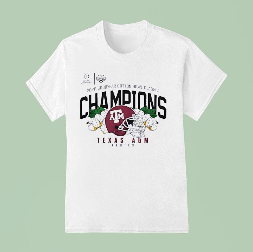 Texas Am Aggies Football Cotton Bowl Champions T Shirt
