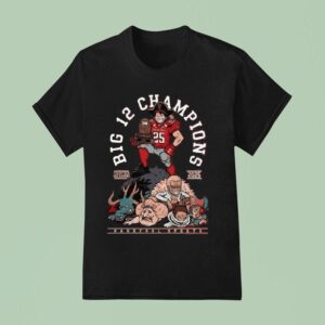 Texas Tech Red Raiders Big Championship First Ever Conference Champions Luffy Raider Red One Piece Anime T Shirt