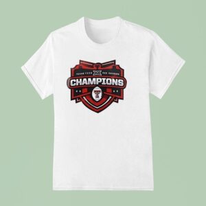 Texas Tech Red Raiders Big Conference Champions Logo T Shirt