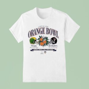 Texas Tech Red Raiders Vs Oregon Ducks Orange Bowl Helme T Shirt