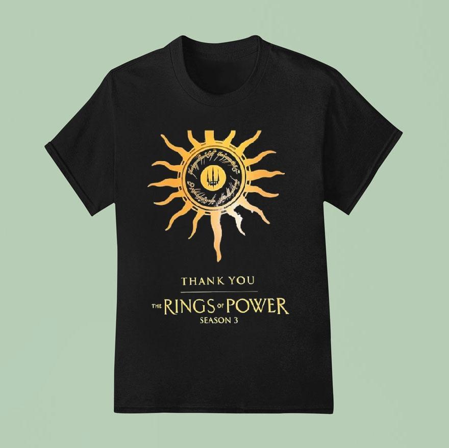Thank You The Rings Of Power Season T Shirt